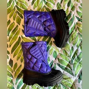 Toddler Crater Ridge lined snow boots size 8